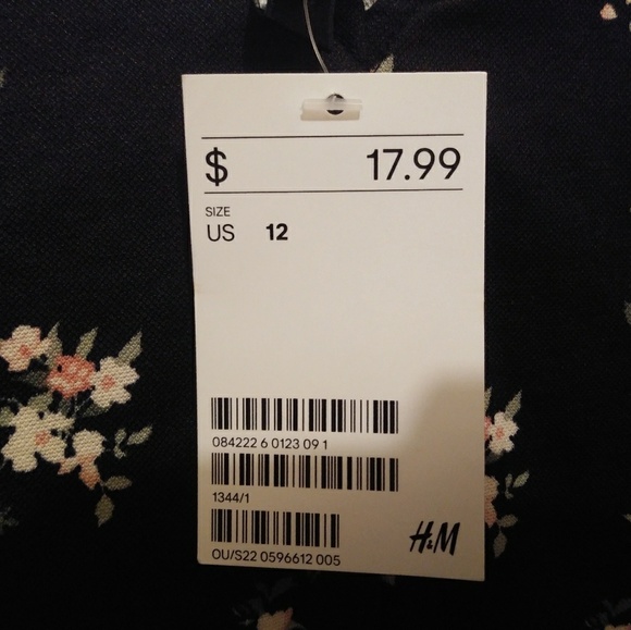 H&M Long-Sleeve Floral Dress - Picture 4 of 4